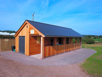 Shower and toilet facilities