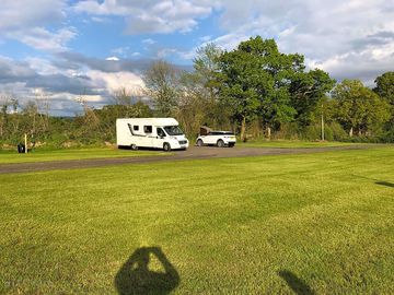 Choose hardstanding or grass pitches