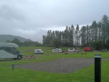 Well-kept touring pitch