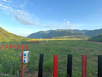 View to the hills