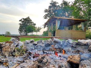 View from the campfire