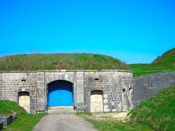 Entrance to fort de villey-le-sec