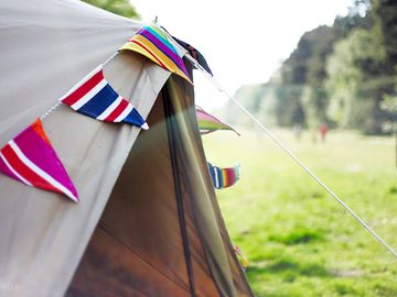 One of the tents