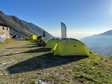 Tents with a view