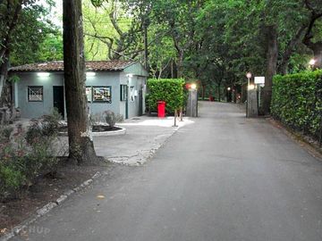 Entrance to the site