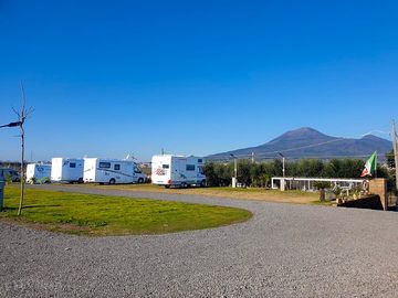Vesuvius on the horizon