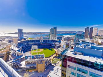 San diego padres baseball stadium - right in the gas lamp district