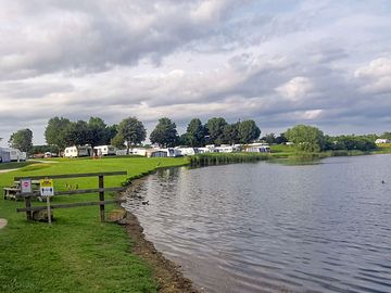 Lakeside camping