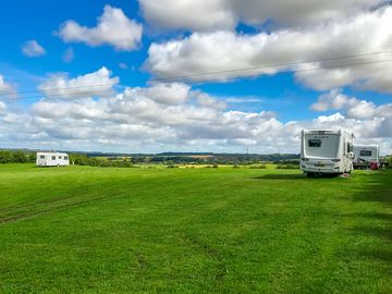 Grass touring pitches