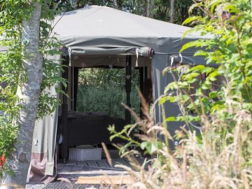 Yurt exterior