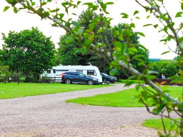 Electric grass touring pitch