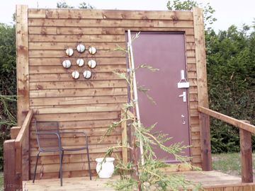 Family toilet and shower cubicle