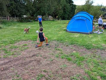 Lots of space for the children to play.