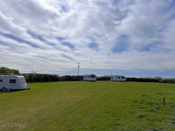 View on entering the field