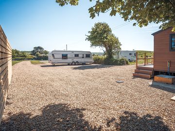 Pitches and toilet block
