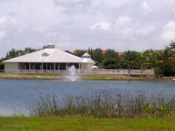 Clubhouse overlooking the lake