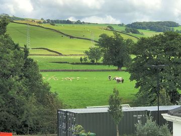 Rural views from the site