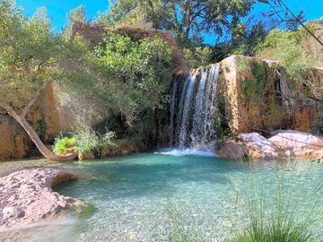 Waterfalls at the river Vero