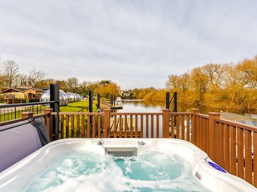 View from the hot tub