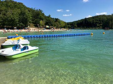 Pedalos for hire