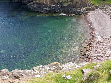 Stunning clear sea
