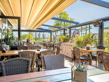 Restaurant terrace