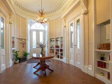 Mansion house entrance foyer
