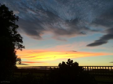 Evening sunset at bracken burrows