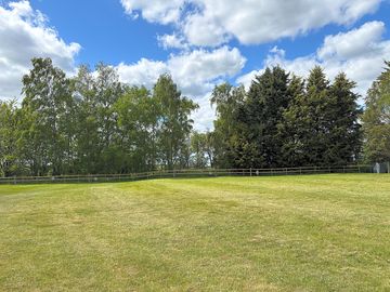 Fully-serviced grass pitch