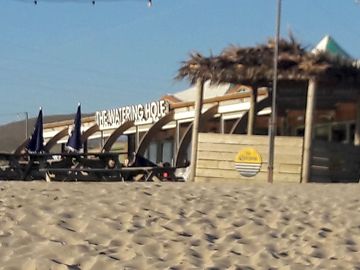 Watering hole is close by. beach is walkable at approx 30 mins along bridleway/footpaths