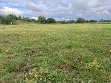 Spacious caravan site