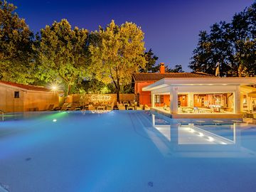 The pool bar