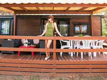 Mobile home exterior