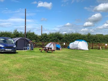 A sunny day on site