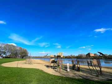 Lakeside playground