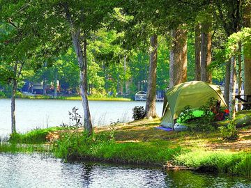 Tent camping