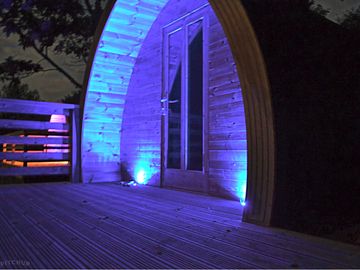 Pod at night