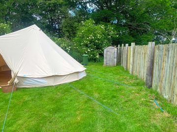 Storage shed and bin
