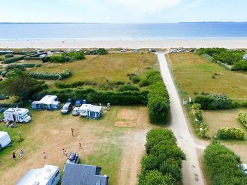 Aerial view of the site