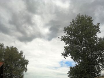 Sky over the site
