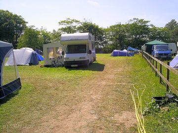 Upper camping area.