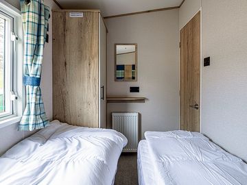 Twin bedroom.