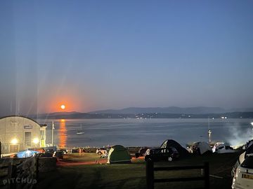 Summer evening at arfor camping