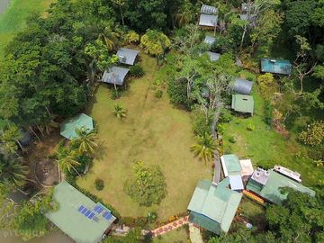 Aerial view of the site