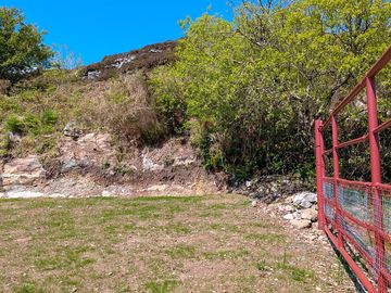 Private hillside pitch