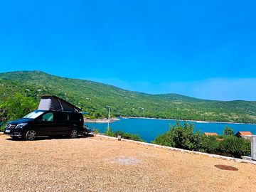Pitches with lake view