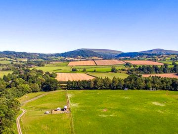 Views of the site and pitches