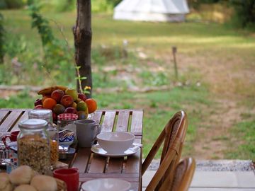 Fresh homemade breakfast served every morning