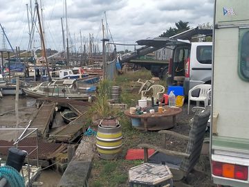 Quayside BBQ area