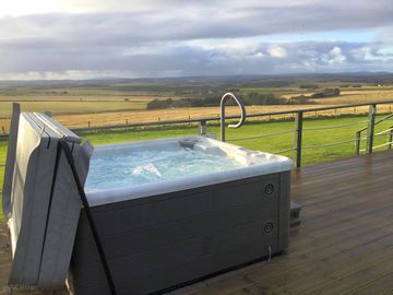 Gorgeous views from the hot tub